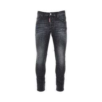 Dsquared2 Vaqueros Skater de mezclilla el&aacute;stica - Jeans - Hombre - Negro - 2XL