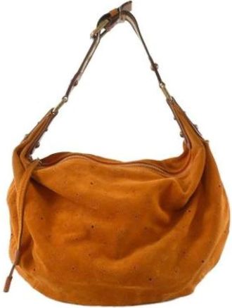 Louis Vuitton Pre-owned Shoulder Bags, female, Orange, Size: ONE SIZE Pre-owned Vintage Shoulder Bag