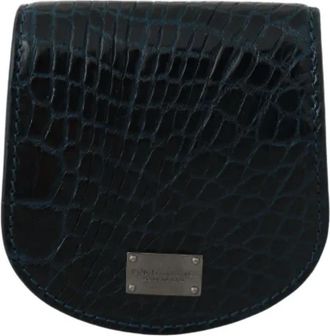 Dolce & Gabbana Pre-owned Coin Case Wallet - Dames - Vintage Accessoires - Blauw - ONE Size - Vintage