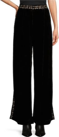 Johnny Was Wide Leg Velvet Pant In Miaora