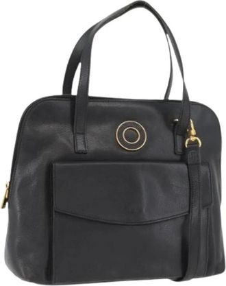 Celine Pre-owned Vintage Handtas - Dames - Vintage Handtas - Zwart - ONE Size - Leer - Vintage
