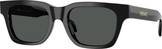Versace VE4486 GB1/87 Mens Sunglasses Black Size 52
