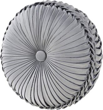J. Queen New York Romero Tufted Round Decorative Throw Pillow