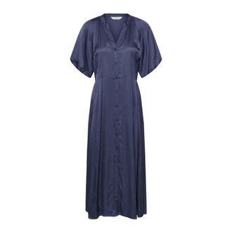 Part Two Midi Dresses, female, Blue, Size: XS Midi Dresses