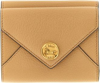 Chlo&eacute; Cartera peque&ntilde;a plegable tipo sobre - Accessories - Mujer - Marr&oacute;n - ONE SIZE