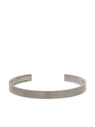 Le Gramme Le 21g brushed ribbon braclet - Silver
