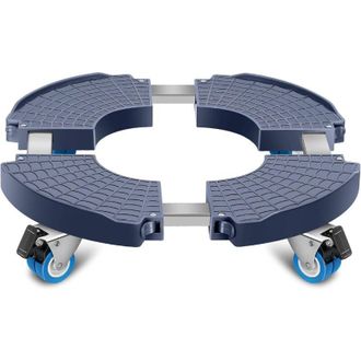 OEM Soporte Para Plantas Con Ruedas, Rotaci&oacute;n De 360&deg;, Capacidad De 200 Kg, Bandeja Ajustable De &Oslash; 40-48 Cm, Soporte Para Macetas De Interior/exterior, Ba