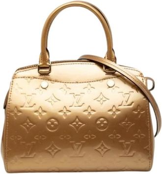 Louis Vuitton Pre-owned Brea PM - Dames - Vintage Handtas - Beige - ONE Size - Leer - Vintage