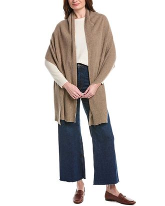 Portolano Ribbed Cashmere Wrap