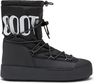 Moon Boot High-Top Casual Boots with Padded Nylon Upper