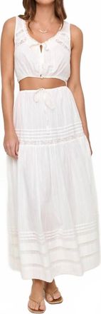 L*Space Reia Skirt In White