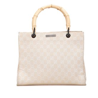Gucci Bamboe Tote Gg Monogram
