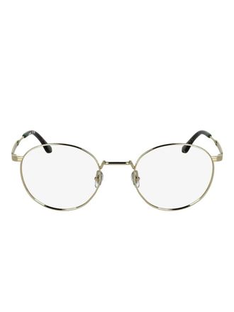 Lacoste round-frame glasses - Gold