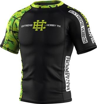 OEM Camiseta De Manga Corta Para Hombre Neo Warrior Talla L, Color Lima