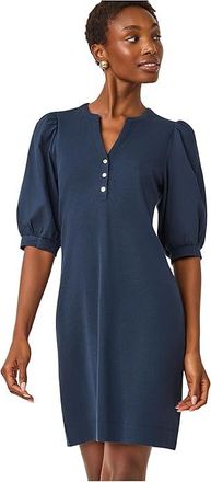 Lilly Pulitzer Ronson Dress Womens Dress Low Tide Navy : XXS, Cotton/Modal