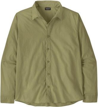Patagonia L/S Sunrise Stream Shirt Hemd f&uuml;r Herren | oliv