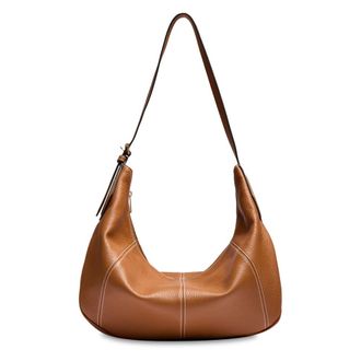Lancel Shoulder Bags, female, Brown, Size: ONE SIZE Victoire Shoulder Bag