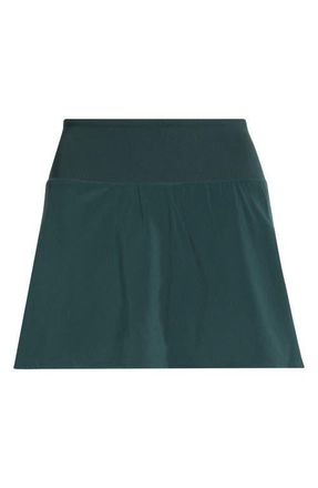 Zella Super Set High Waist Pleated Skort in Green Timber at Nordstrom, Size X-Small