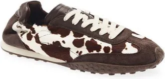 Hoff Bridge Genuine Calf Hair Sneaker in Animal Print at Nordstrom, Size 41