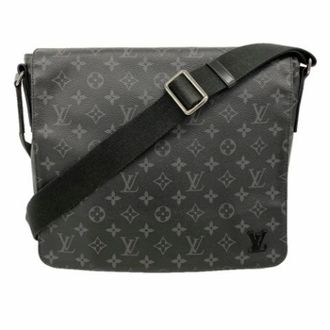 Louis Vuitton Pre-owned District MM Shoulder Bag - unisex - Louis Vuitton Vintage - Vintage Cross Body Bags - Black - ONE SIZE - Pre-owned