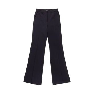 Nenette Broeken, Dames, Zwart, S, Polyester, Pantalone a zampa