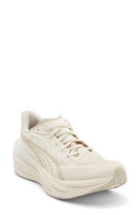 Puma Deviate Nitro 4 Running Shoe in Alpine Snow/Warm White at Nordstrom, Size 6.5