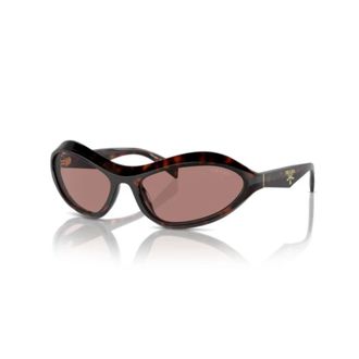 Prada Sunglasses, unisex, Brown, Size: 61 MM Sunglasses