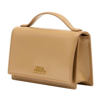 Marc Jacobs Womens Crossbody Bag Brown Cowhide