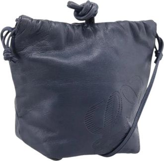 Loewe Pre-owned Shoulder Bag - Dames - Vintage Tas - Blauw - ONE Size - Vintage