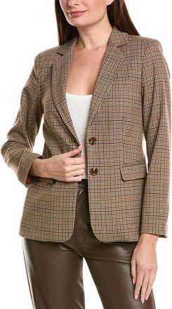 Tahari by ASL Glenn Plaid Blazer