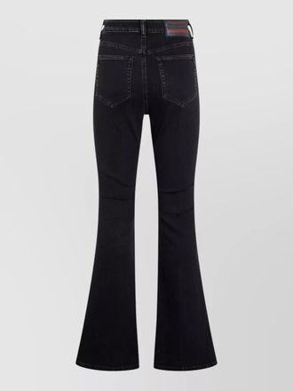 Diesel denim flared jeans