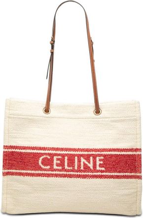 Celine Pre-owned Celine Canvas Plein Soleil Square Cabas Tote Ladies 6JUV35FC8S5X82UV