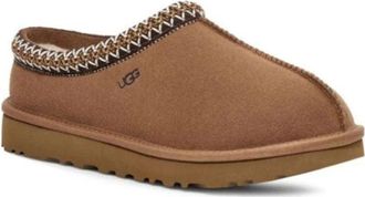 UGG Brown Tasman II Suede Mules