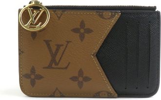 Louis Vuitton Brown Pvc Coin Purse/Coin Case (Pre-Owned)