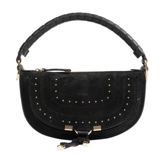 Chlo&eacute; Marcie Mini Shoulder Bag - female - Chlo&eacute; - Handbags - Black - ONE SIZE - Bags