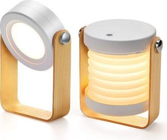 OEM L&aacute;mpara De Mesita De Noche T&aacute;ctil Regulable, Luz Nocturna Port&aacute;til Y Segura