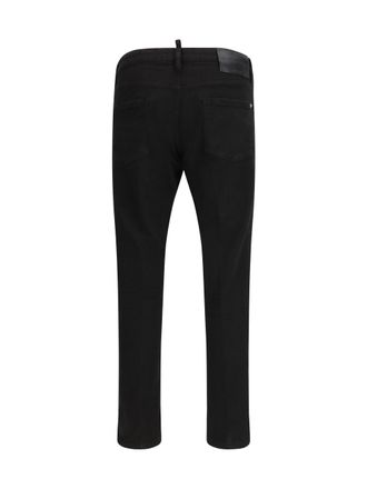 Dsquared2 Cotton-Blend Denim Jeans - Black