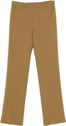 Forte_Forte Wool Viscose Twill Regular Waist Pants