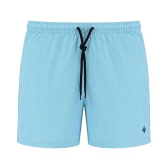 Drumohr Beachwear, male, Blue, Size: 2XL Print Swim Shorts