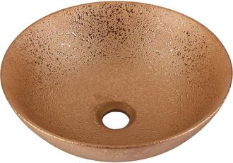 Differnz BRIGHT Waskom - 36x14cm - geglazuurd - koper