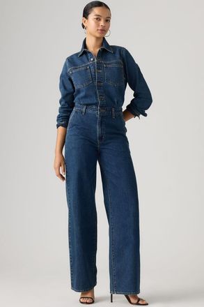 Levi's Heritage Jumpsuit - Women - XS - Medium Wash / Stellar Strauss