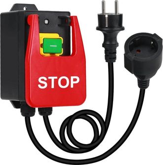 OEM Interrupteur A Palette - 220 V 230 V 16 A - Para Sierra De Mesa Fresadora Taladro De Columna - Parada De Emergencia - 1 Unidad