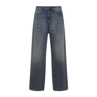 Carhartt Work in Progress Carhartt Wip, Wide Jeans, male, Blue, Size: W29 Wide Jeans