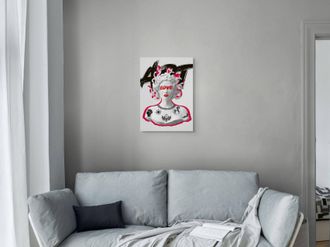 Arte Dal Mondo Adm - Acrylic Print Stylized Jellyfish