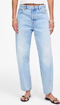 Madewell Pieced Barrel Leg Jeans in Foster Wash at Nordstrom Rack, Size 24