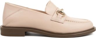 Sergio Moretti Gesloten Loafers - Dames - Loafers - Beige - 41 EU - Leer - Schoenen