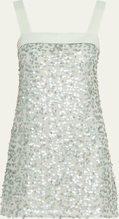 SIMKHAI Davina Embellished Mini Dress