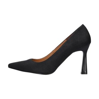 Notre-V 2211 Pumps - Dames - Schoenen - Zwart - Maat: 40 EU Leer