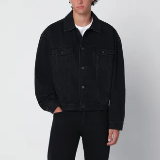 Saint Laurent Washed black denim jacket