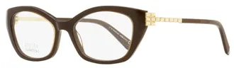Swarovski SK5361P Crystal-Embellished Acetate Eyeglasses - Brown